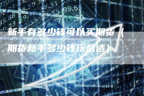 新手有多少钱可以买期货（期货新手多少钱玩合适）