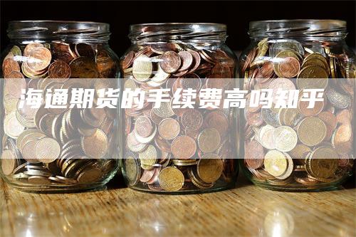海通期货的手续费高吗知乎