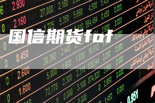 国信期货fof