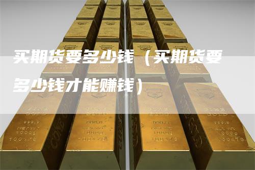 买期货要多少钱（买期货要多少钱才能赚钱）