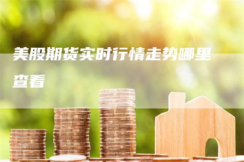 美股期货实时行情走势哪里查看
